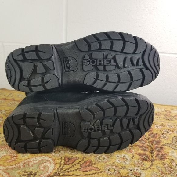 Sorel Waterfall black suede insulate winter boots - Picture 6 of 13